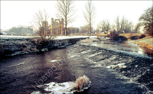 Winter on the River Lossie,
Elgin.